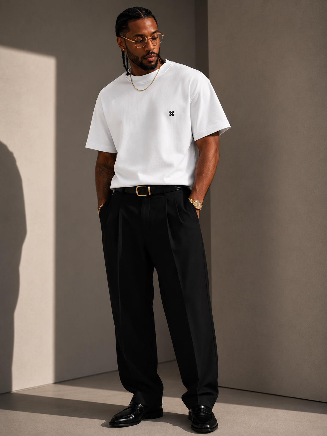 CREET Abundance Heavyweight Boxy T-Shirt – White